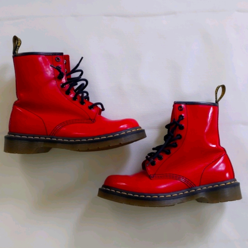 Red Dr. Martens
